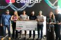 A equipe Mimosa foi a grande vencedora do hackathon, conquistando uma viagem internacional para conhecer o ecossistema de Toronto, no Canadá.