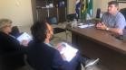 Reunião em Indianópolis, com o prefeito Juliano Cordeiro 
