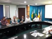 Reunião com presidentes de associações comerciais vinculadas à CACINOR.
