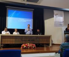 O empresário Luiz Carlos Favarin anuncia que o Sindicato do Comércio Varejista de Ivaiporã passou a ser Correspondente Fomento Paraná