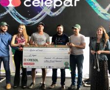A equipe Mimosa foi a grande vencedora do hackathon, conquistando uma viagem internacional para conhecer o ecossistema de Toronto, no Canadá.