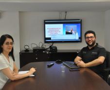 A Fomento Paraná realizou dois encontros virtuais via transmissão webcast com correspondentes e agentes de crédito nesta terça-feira, 7/12. A transmissão foi realizada a partir das instalações da Celepar. 