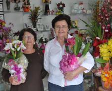 Marilde Nesello, de Toledo, transformou um orquidário em uma loja para comercializar flores e presentes e usa o microcrédito da Fomento Paraná como capital de giro.
