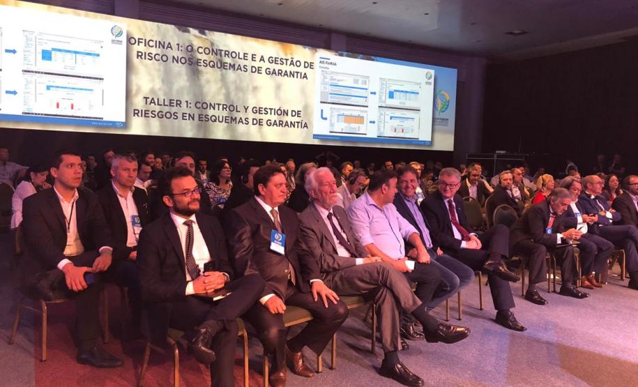 XXIV Fórum Ibero-americano de Sistemas de Garantia e Financiamento para Micro, Pequenas e Médias Empresas, realizado em Foz do Iguaçu