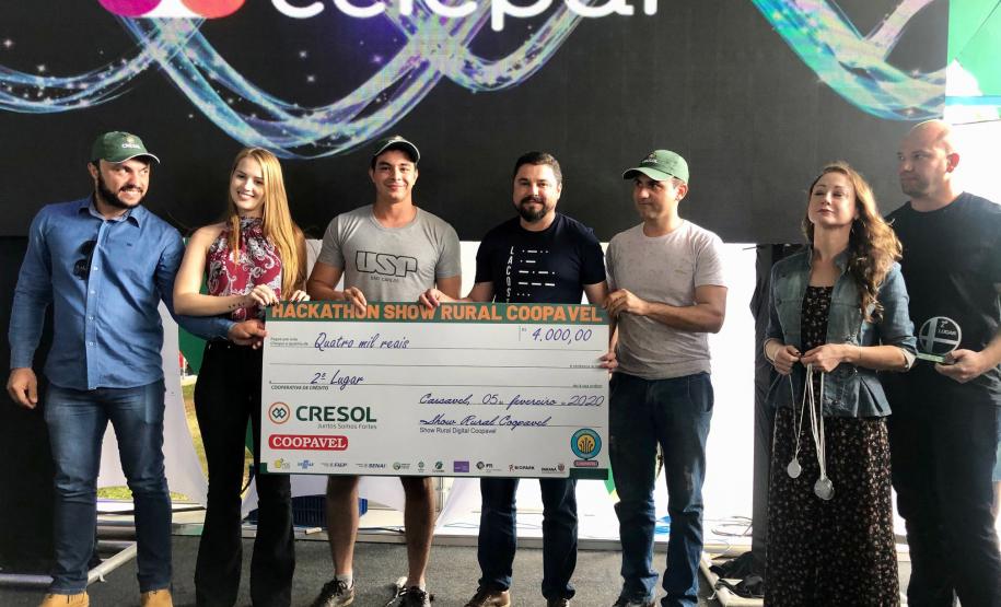 A equipe Mimosa foi a grande vencedora do hackathon, conquistando uma viagem internacional para conhecer o ecossistema de Toronto, no Canadá.