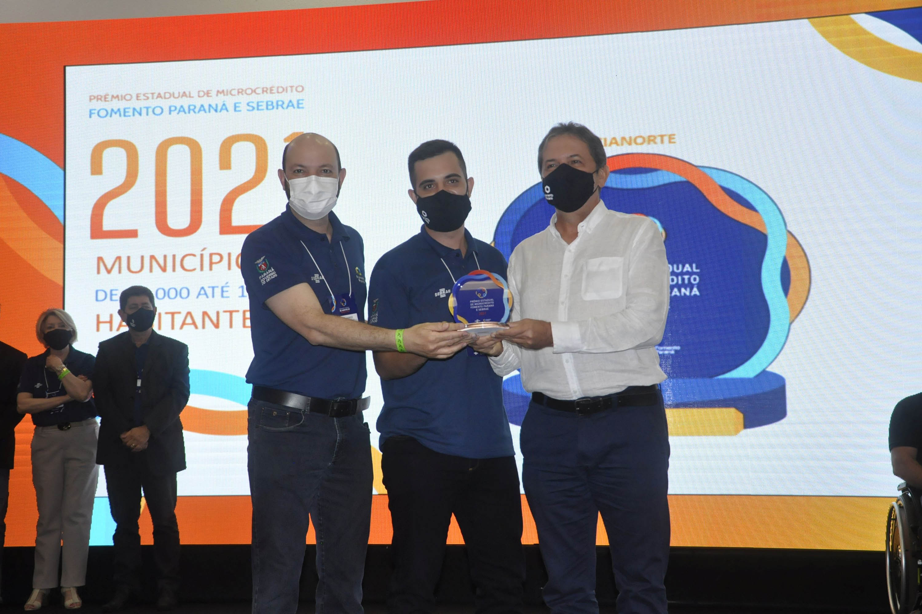 Entrega de Troféus do Prêmio Estadual de Microcrédito Fomento Paraná e Sebrae 2021 - Cianorte