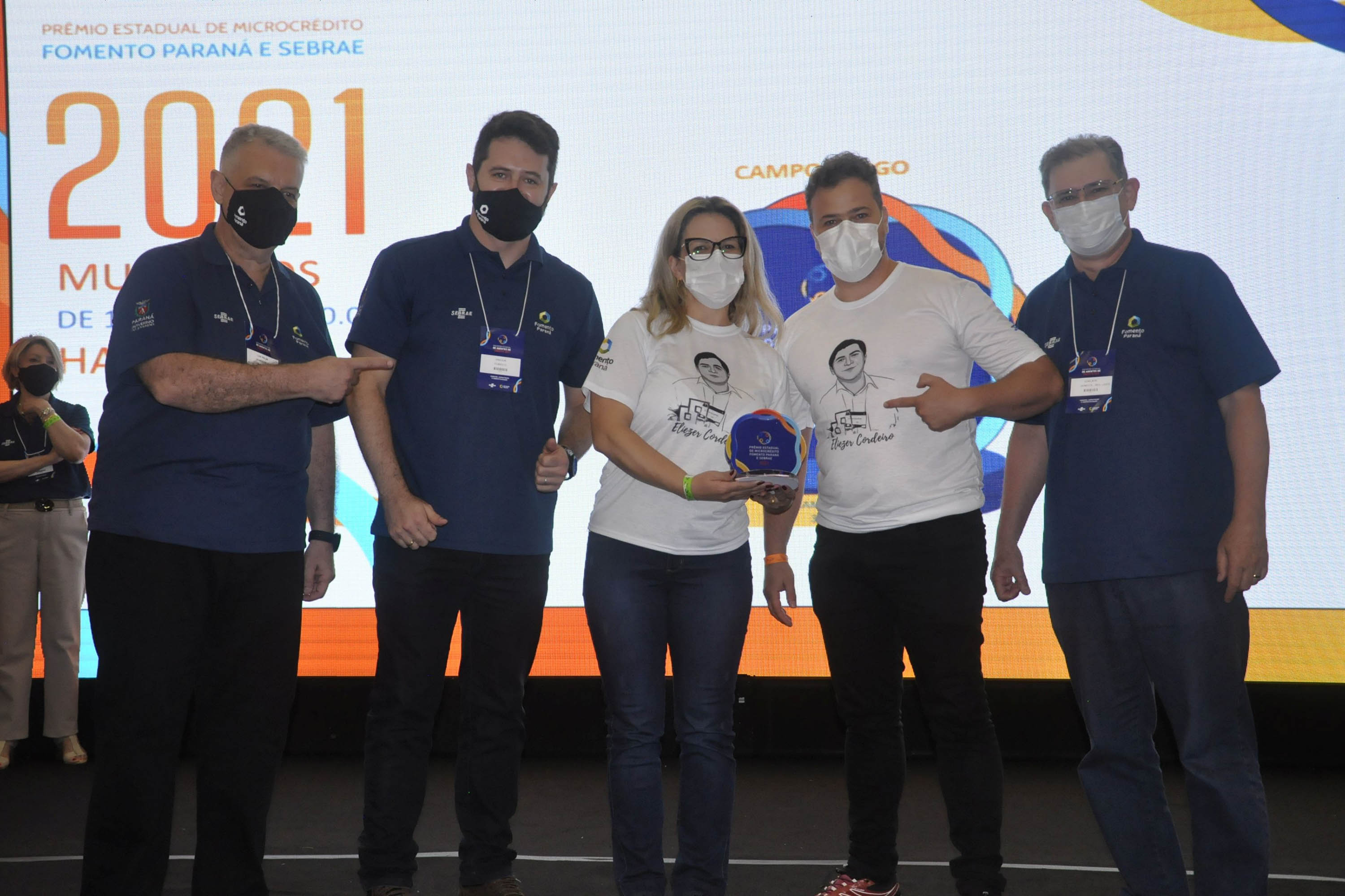 Entrega de Troféus do Prêmio Estadual de Microcrédito Fomento Paraná e Sebrae 2021 - Campo Largo