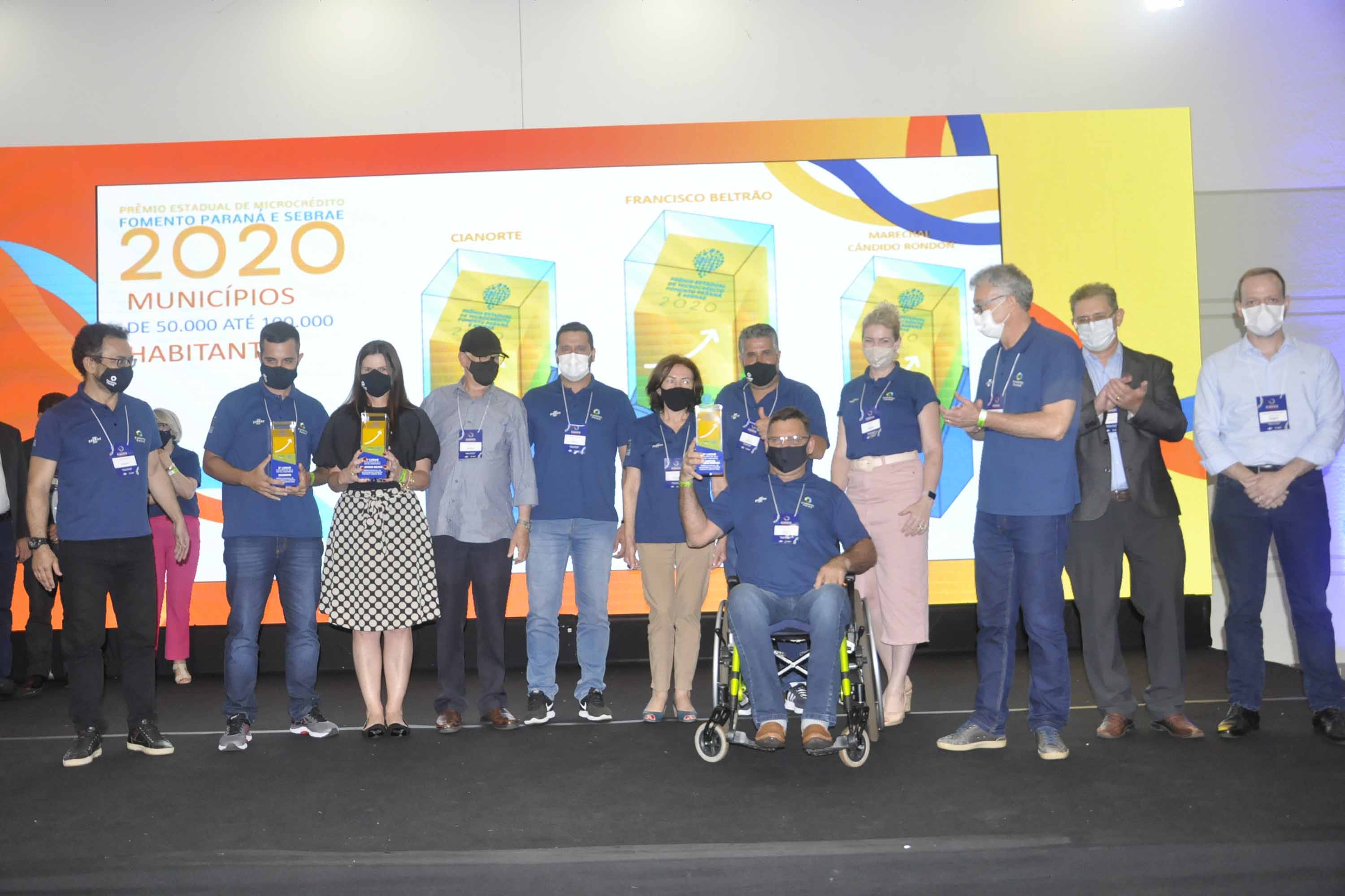 Entrega de troféus do Prêmio Estadual de Agentes de Crédito Fomento Parnaá e Sebrae 2020