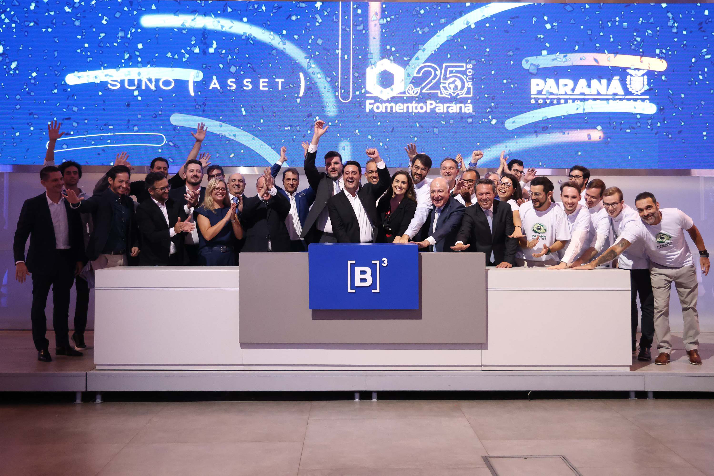 O governador Carlos Massa Ratinho Junior lançou nesta quinta-feira (3) na B3, em São Paulo, um projeto inédito no Brasil para o financiamento do agronegócio.
