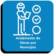 Andamento de Obras por Município