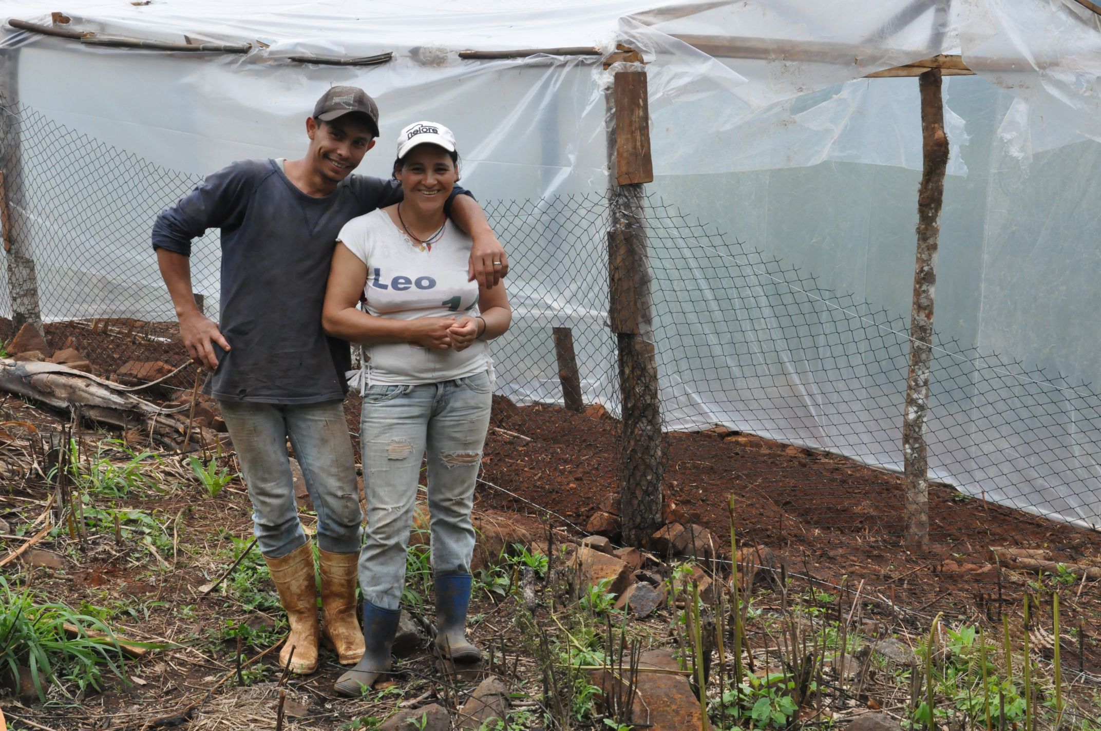 Janete Correa da Costa, agricultora de Porto Barreiro, financiou horata irrigada pelo Paraná Juro Zero, da Fomento Paraná.