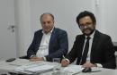 Heraldo Neves e o secretário João Carlos Ortega assinam termo de compromisso para adesão aos ODS