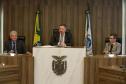 Reunião da Comissão de Ciência, Tecnologia e Ensino Superior da Assembleia Legislativa do Paraná (Alep), nesta sexta, 23, com a participação ministro da Ciência, Tecnologia, Inovações e Comunicações do Governo Federal, Marcos Pontes. 