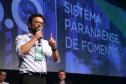 Heraldo Neves, diretor-presidente da Fomento Paraná, em palestra durante o evento Governo 5.0, em Foz do Iguaçu.