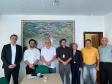 Heraldo Neves, Wellington Dalmaz e Emilia Belinati também foram recebidos nesta segunda, 11, pelo prefeito de em Vitorino, Gilmar Foscheira