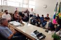 Reunião em Loanda conta com a presença de autoridades municipais e direção da Fomento Paraná