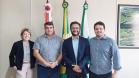 Reunião em Indianópolis, com o prefeito Juliano Cordeiro 