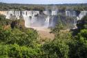 Vista da paisagem das Cataratas do Iguaçu