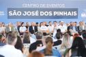 O ministro Celso Sabino participou do lançamento do novo Centro de Eventos de São José dos Pinhais