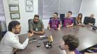 Fomento Paraná recebe equipe de estudantes que participaram de torneio internacional de robótica