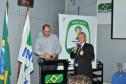 Reunião da Câmara Temática de Infraestrutura, na sede do Infraero, no Aeroporto Afonso Pena, em São José dos Pinhais. Na foto, o secretário Mario Celso (D), com o  presidente da Câmara Temática da Infraestrutura,  Paulo Rogério Scholl.São José dos Pinhais, 02/04/2013.Foto: Osvaldo Ribeiro/ANPr