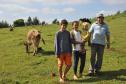 Irene Giteski Ferreira, agricultora de Porto Barreiro, financiou duas vacas pelo Paraná Juro Zero, da Fomento Paraná.