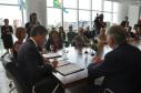 Assinatura de convênio com a Agência francesa de Desenvolvimento, para financiamento de projetos na área de gestão de resíduos sólidos.