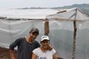Janete Correa da Costa, agricultora de Porto Barreiro, financiou horata irrigada pelo Paraná Juro Zero, da Fomento Paraná.