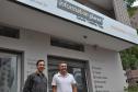 Julio Neto e Valtemir "Mineiro" Soares, sócios da Information Planet, de Curitiba.