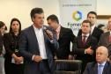 Governador Beto Richa assina contratos de financiamentos com a Secretaria de Desenvolvimento Urbano (SEDU) e a FomentoParaná para obras de infraestrutura urbanas e equipamentos para municípios. 04/03/2015.Foto:Arnaldo Alves/ANPr