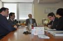 O presidente da Fomento Paraná, Juraci Barbosa, reuniu-se nesta quarta-feira (1/4), com o secretário executivo da ABDE – Associação Brasileira de Desenvolvimento, Marco Antonio Albuquerque de Araujo Lima, e a gerente técnico-operacional Cristiane Viturino. 