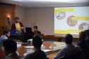 Os jovens empreendedores Vitor Flores, Jefferson Jess, Ivan Chagas, Dan Queirolo e George Christofis Neto, que venceram as três categorias do concurso Minha Ideia Muda o Mundo, lançado pelo Conselho de Jovens Empresários da Associação Comercial do Paraná, receberam os prêmios individuais em evento realizado nesta terça (7/4). A Fomento Paraná é uma das patrocinadoras deste concurso.