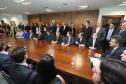 Governador Beto Richa assina com a Fomento Paraná liberação de licitação e homologação para obras de infraestrutura urbana nos municípios de Coronel Domingos Soares, Jesuítas, Ouro Verde do Oeste e Tamboara, e a liberação de licitações e homologações para obras de infraestrurura e aquisição de equipamentos pela Secretaria de Desenvolvimento Urbano (SEDU) para os municípios de Antonina, Andirá, Arapongas, Araucária, Boa Esperança, Campo Largo, Carambeí, Cianorte, Esperança Nova,