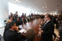Governador Beto Richa assina com a Fomento Paraná liberação de licitação e homologação para obras de infraestrutura urbana nos municípios de Coronel Domingos Soares, Jesuítas, Ouro Verde do Oeste e Tamboara, e a liberação de licitações e homologações para obras de infraestrurura e aquisição de equipamentos pela Secretaria de Desenvolvimento Urbano (SEDU) para os municípios de Antonina, Andirá, Arapongas, Araucária, Boa Esperança, Campo Largo, Carambeí, Cianorte, Esperança Nova,