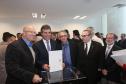 Governador Beto Richa assina com a Fomento Paraná liberação de licitação e homologação para obras de infraestrutura urbana nos municípios de Coronel Domingos Soares, Jesuítas, Ouro Verde do Oeste e Tamboara, e a liberação de licitações e homologações para obras de infraestrurura e aquisição de equipamentos pela Secretaria de Desenvolvimento Urbano (SEDU) para os municípios de Antonina, Andirá, Arapongas, Araucária, Boa Esperança, Campo Largo, Carambeí, Cianorte, Esperança Nova,