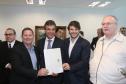 Governador Beto Richa assina com a Fomento Paraná liberação de licitação e homologação para obras de infraestrutura urbana nos municípios de Coronel Domingos Soares, Jesuítas, Ouro Verde do Oeste e Tamboara, e a liberação de licitações e homologações para obras de infraestrurura e aquisição de equipamentos pela Secretaria de Desenvolvimento Urbano (SEDU) para os municípios de Antonina, Andirá, Arapongas, Araucária, Boa Esperança, Campo Largo, Carambeí, Cianorte, Esperança Nova,