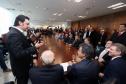 Governador Beto Richa assina com a Fomento Paraná liberação de licitação e homologação para obras de infraestrutura urbana nos municípios de Coronel Domingos Soares, Jesuítas, Ouro Verde do Oeste e Tamboara, e a liberação de licitações e homologações para obras de infraestrurura e aquisição de equipamentos pela Secretaria de Desenvolvimento Urbano (SEDU) para os municípios de Antonina, Andirá, Arapongas, Araucária, Boa Esperança, Campo Largo, Carambeí, Cianorte, Esperança Nova,