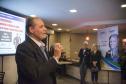 Jantar de confraternização com lideranças e empreendedores no evento Fomento Paraná e ACP nos Bairros. O evento conta com a palestra motivacional do professor Osmar Coutinho “EU-preendedorismo: como motivar, comprometer, trabalhar em equipe, fidelizar clientes, aumentar as vendas e superar todas as metas”. Foto: Felipe Rosa.