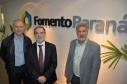 A Fomento Paraná recebeu uma visita do professor Mark Lokensgard, do centro de línguas da universidade norte-americana Saint Mary, de San Antonio, no Texas (EUA). Ele foi recebido pelo presidente, Juraci Barbosa, e pelo assessor Mário Figueiredo.