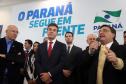 Governador Beto Richa recebe prefeitos e autoriza obras de saneamento, libera recursos para a Saúde e homologa licitações para obras urbanas.Curitiba, 02/06/2015.