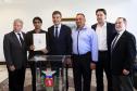 Governador Beto Richa autoriza e  homologa licitações de obras, serviços, compra de maquinários e equipamentos rodoviários para oito municípios: Arapoti, Colorado, Coronel Domingos Soares, Juranda, Mandaguaçu, Mariluz, Sulina e Terra Roxa