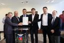 Governador Beto Richa autoriza e  homologa licitações de obras, serviços, compra de maquinários e equipamentos rodoviários para oito municípios: Arapoti, Colorado, Coronel Domingos Soares, Juranda, Mandaguaçu, Mariluz, Sulina e Terra Roxa