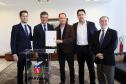 Governador Beto Richa autoriza e  homologa licitações de obras, serviços, compra de maquinários e equipamentos rodoviários para oito municípios: Arapoti, Colorado, Coronel Domingos Soares, Juranda, Mandaguaçu, Mariluz, Sulina e Terra Roxa