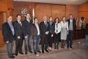 Representantes da Innovare Química do Brasil assinam contrato da linha Inovacred com a Fomento Paraná.