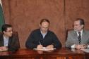 Representantes da Innovare Química do Brasil assinam contrato da linha Inovacred com a Fomento Paraná.
