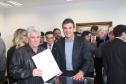 Governador Beto Richa autoriza mais R$ 46,6 milhões para investimento em 25 municípios.Curitiba, 15/07/2015.Foto: Orlando Kissner/ANPr