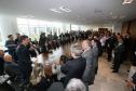 Governador Beto Richa autoriza mais R$ 46,6 milhões para investimento em 25 municípios.Curitiba, 15/07/2015.Foto: Orlando Kissner/ANPr