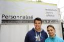 O casal de empreendedores Daniele da Rosa e Alan José da Rosa montou um estúdio para atividades físicas com apoio da Fomento Paraná.