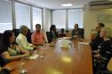O presidente da Fomento Paraná, Juraci Barbosa; o diretor administrativo e financeiro, Heraldo Neves; o presidente do Sindicato dos Empregados em Estabelecimentos Bancários e Financiários de Curitiba e Região, Elias Hannemann Jordão; e o presidente da Associação dos Empregados da Agencia de Fomento – ASSEAF, Valério de Assis Souza Silva, assinaram nesta quinta-feira (10/12), o Acordo Coletivo de Trabalho 2015/2016 da Fomento Paraná.