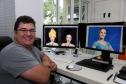 FABIO HENTZ- empresa Imagi em Santa Felicidade. Com financiamento oferecido pela Fomento Paraná, ele comprou equipamento de ponta, gerou empregos em plena recessão, e tornou a empresa conhecida internacionalmente.